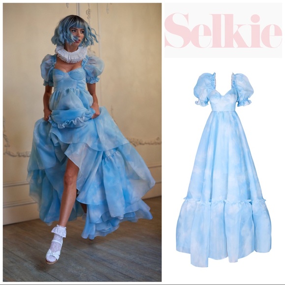 Selkie Dresses Selkie New Head In The Clouds Ritz Gown Maxi Dress